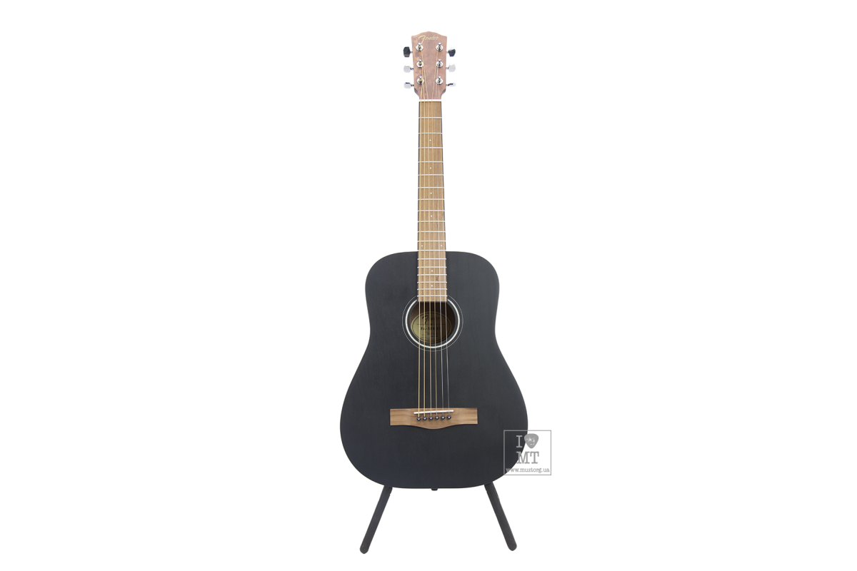 Гитара акустическая FENDER FA-15 STEEL 3/4 BLACK WN w/BAG